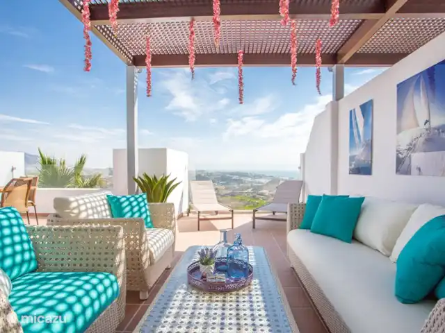 La Catherine | Espagne, Costa del Sol, La Cala de Mijas - appartement Terrasse avec vue mer et montagne