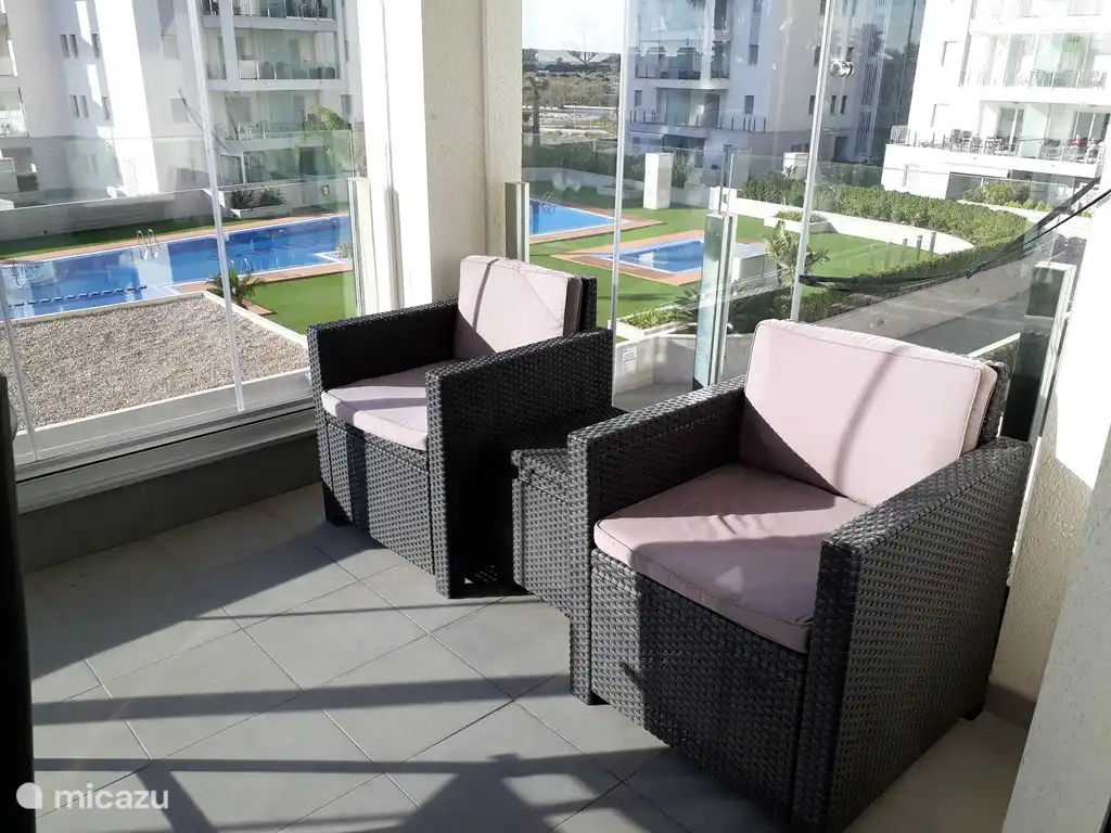 het terras dat kan afgesloten worden