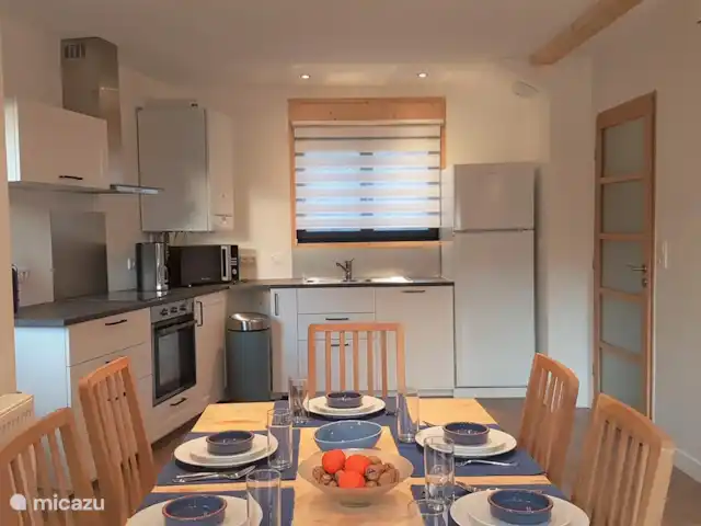 Location de Vacances France, Isère, Vaujany, maison de vacances - Chalet Amuse Table à dinner