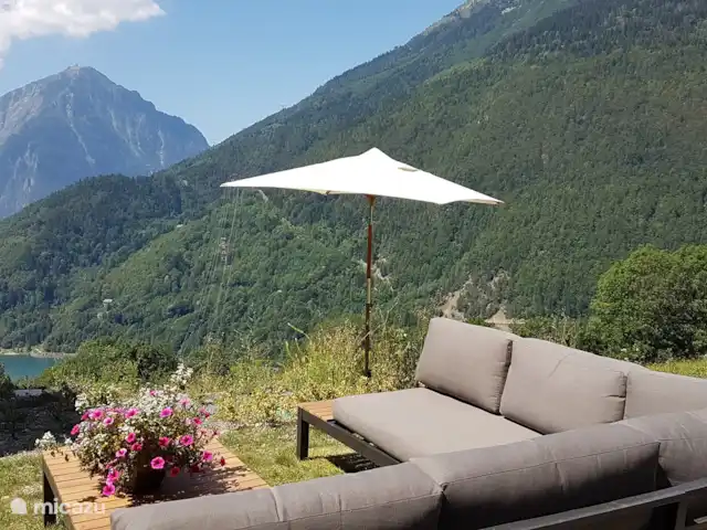 Location de Vacances France, Isère, Vaujany, maison de vacances - Chalet Amuse Jardin du Chalet Amuse