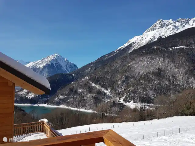 Location de Vacances France, Isère, Vaujany, maison de vacances - Chalet Amuse La vue en hiver