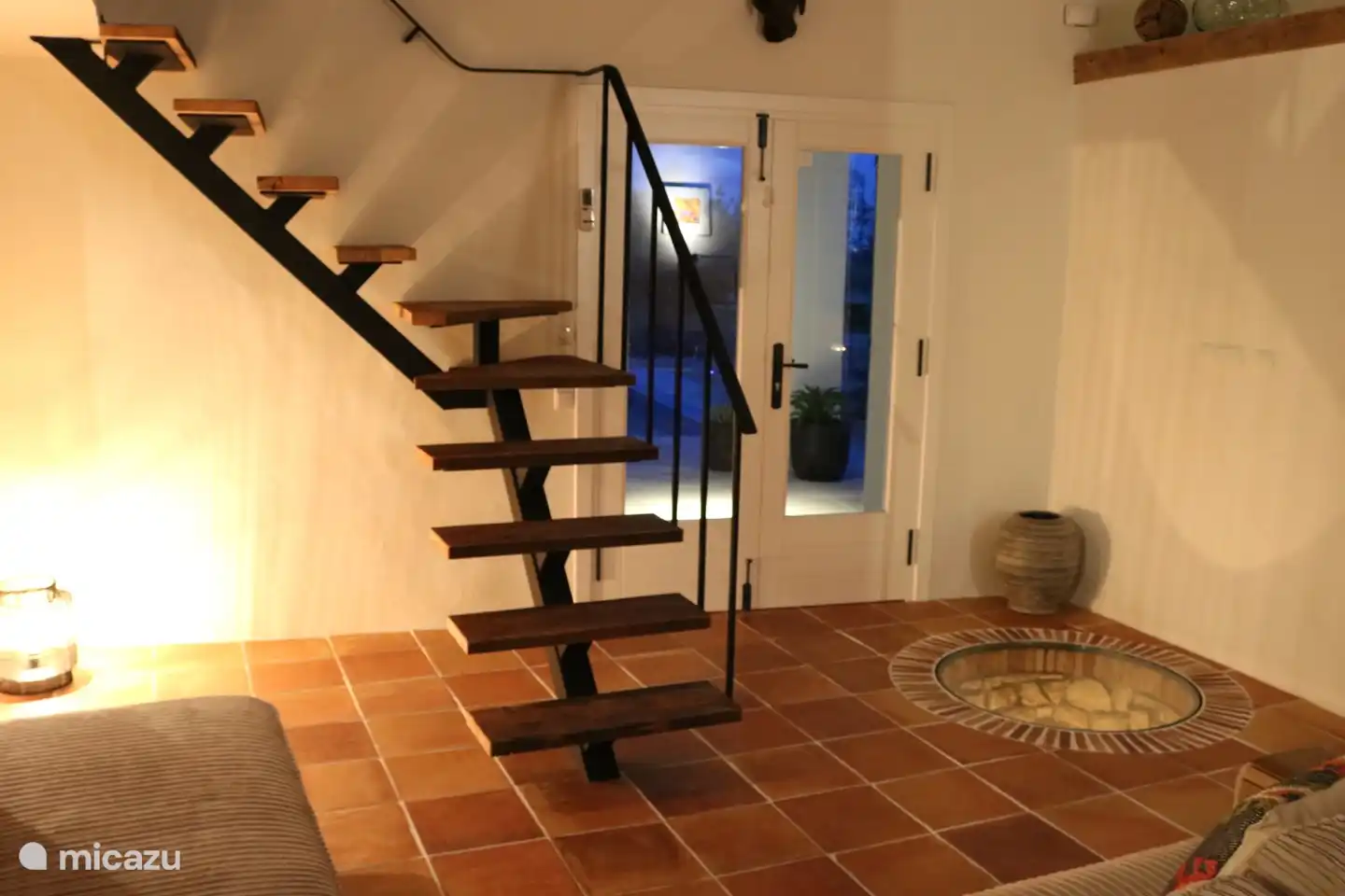 Puertas de patio a la piscina