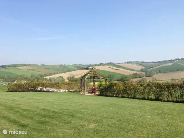 Villa Montileo en Italia, Marche, Belvedere Ostrense - villa Hermosas vistas de 360 grados
