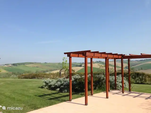 Villa Montileo en Italia, Marche, Belvedere Ostrense - villa Hermosas vistas de 360 grados