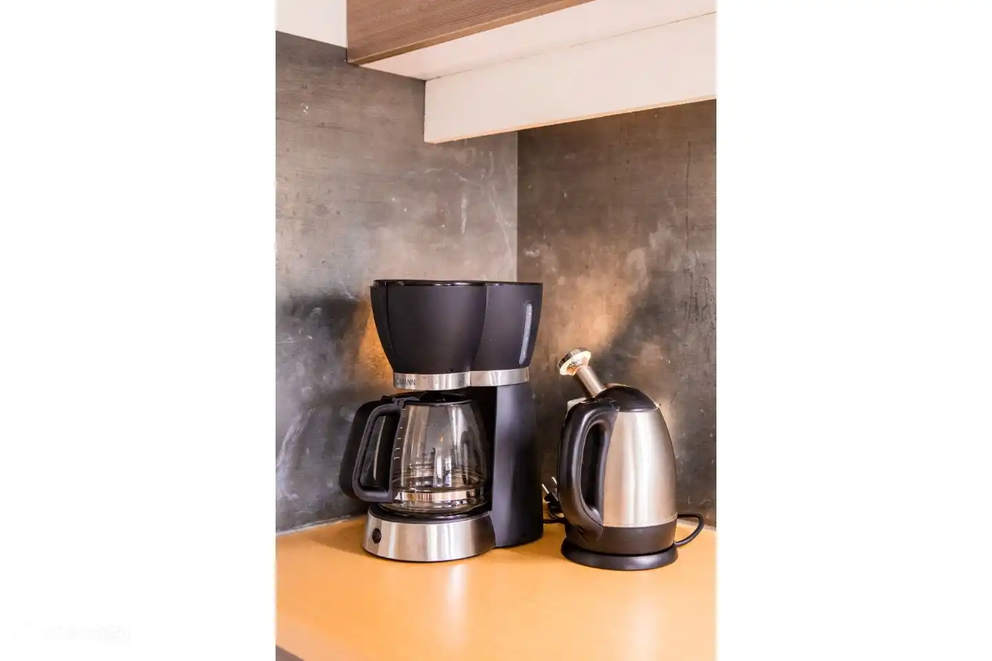 Cafetière et bouilloire