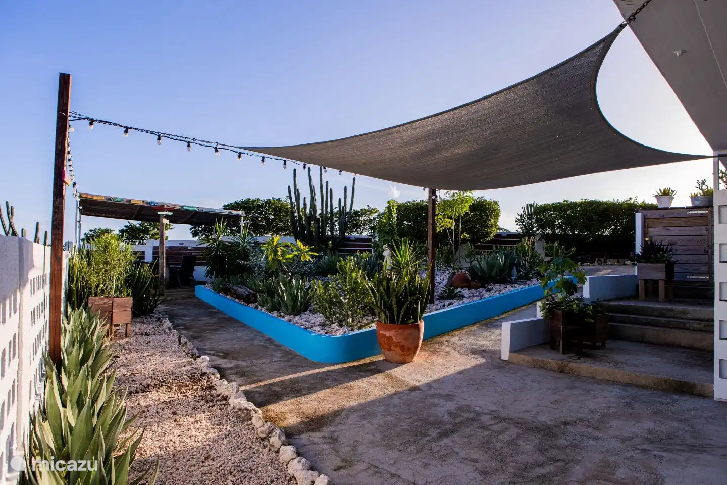 Vue de la terrasse privée