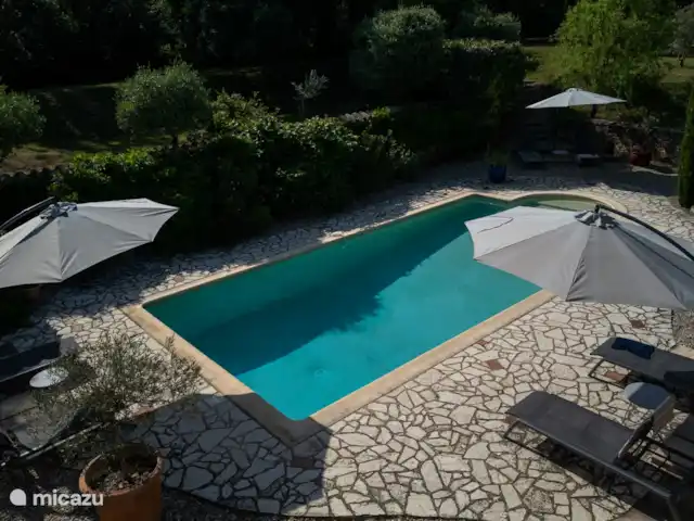 Gîte Le Bel Endroit huren in Frankrijk, Ardèche, Saint-André-de-Cruzières - gîte / cottage Het zwembad is verwarmd in voor,- en naseizoen