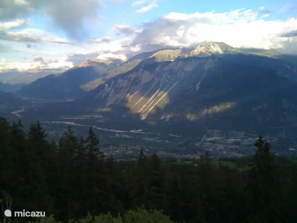 view from living room