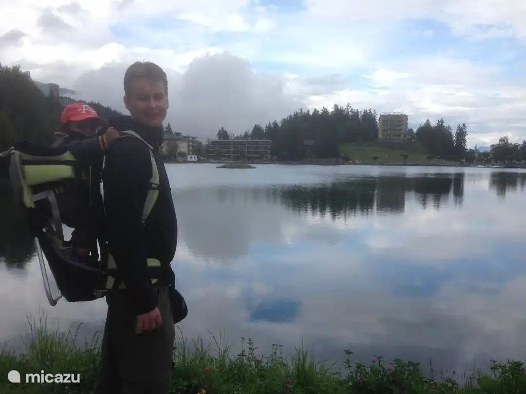 nice walk at crans montana