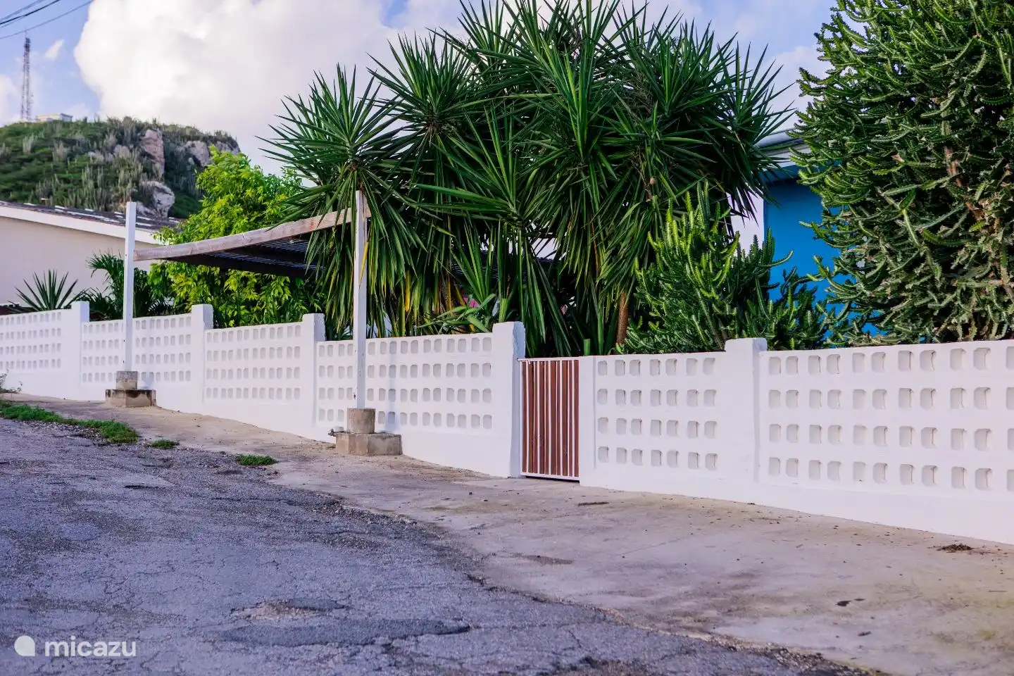 Entrada privada para huéspedes del estudio