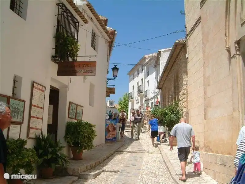 Authentische Straßen von Guadalest
