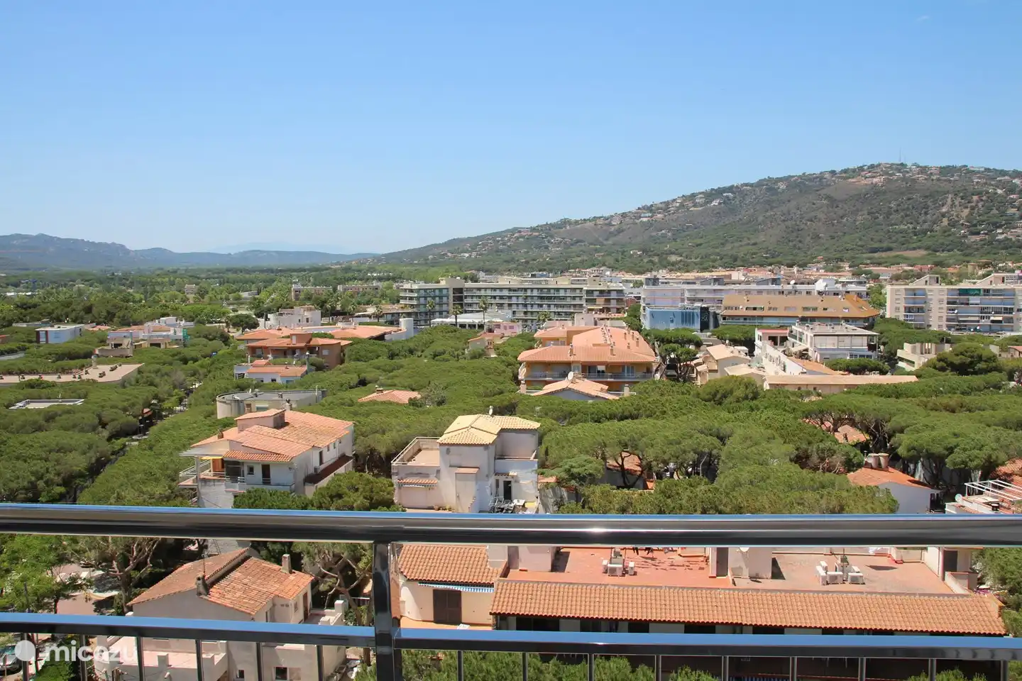 Vue du balcon de la chambre principale
