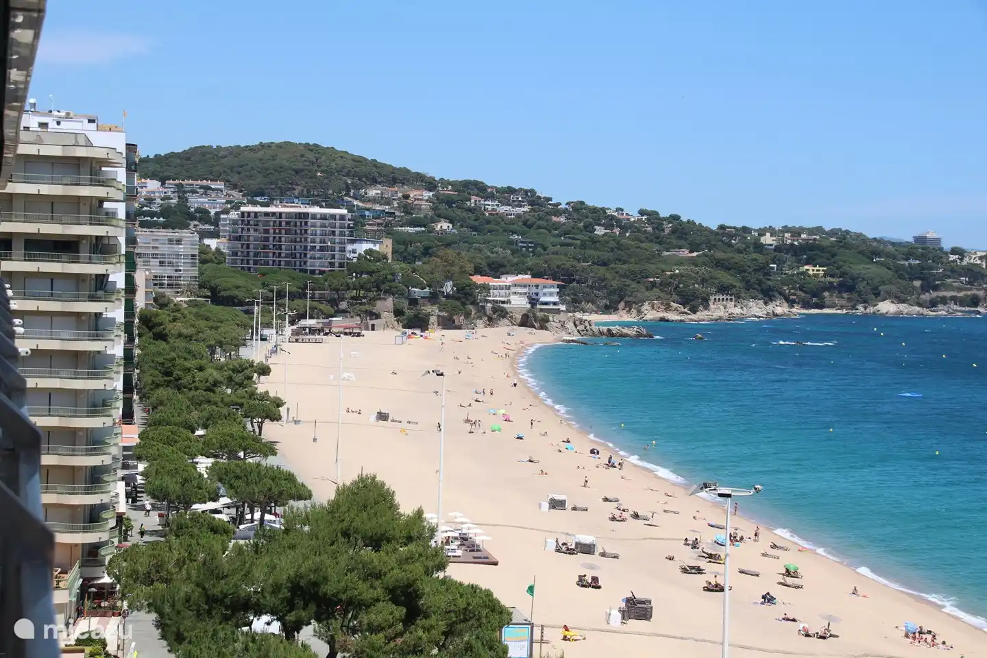 Vue du balcon à gauche