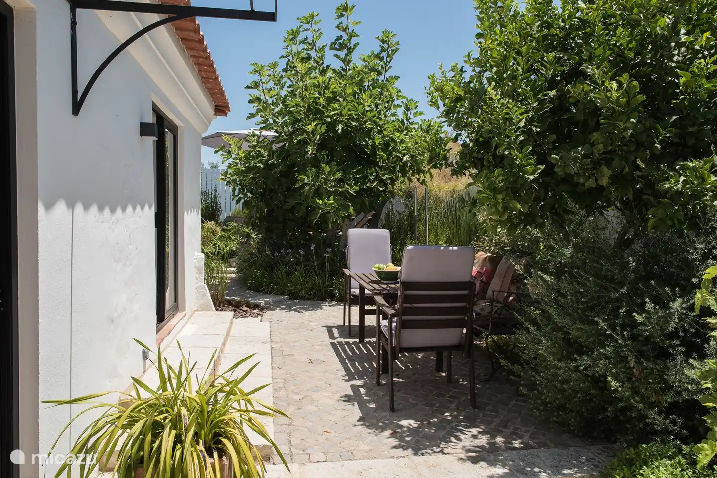 Terrasse à l'arrière