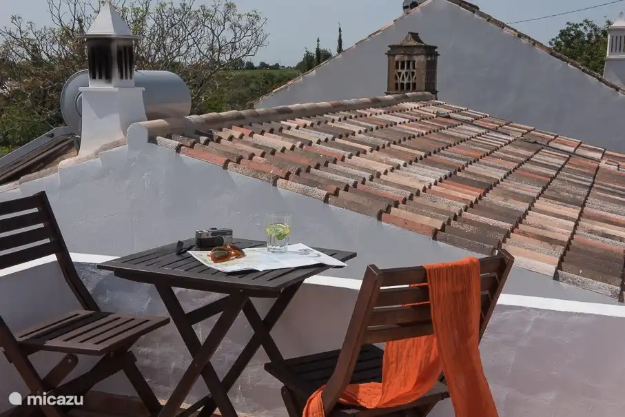 Terrasse sur le toit