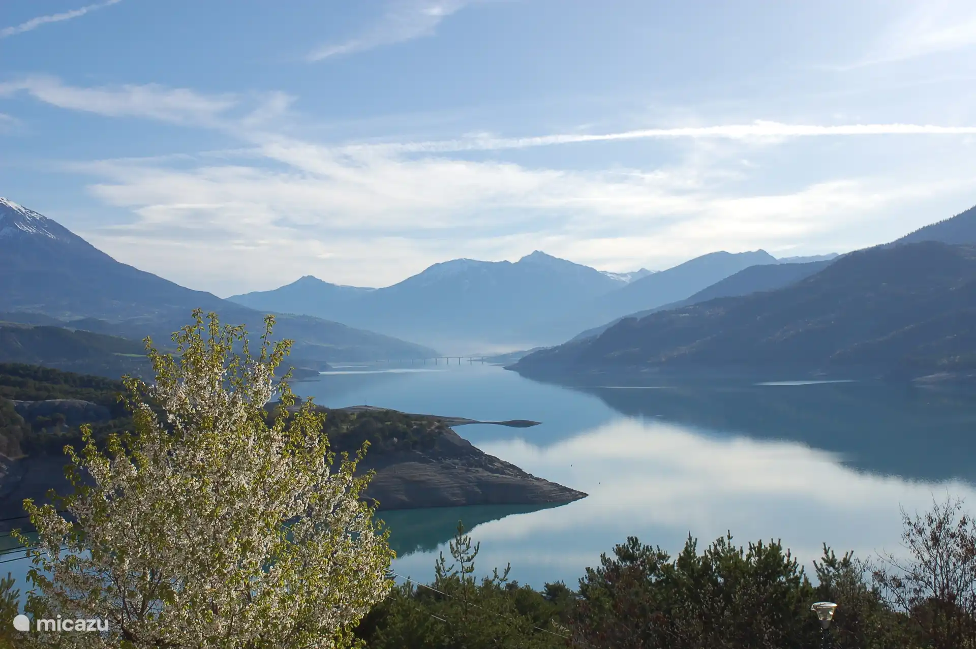 uitzicht vanaf ons terras
