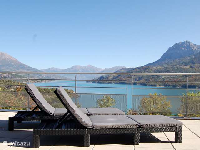 Vakantiehuis Frankrijk, Hautes-Alpes – appartement l'Ecrin du Lac aan Lac Serre-Poncon