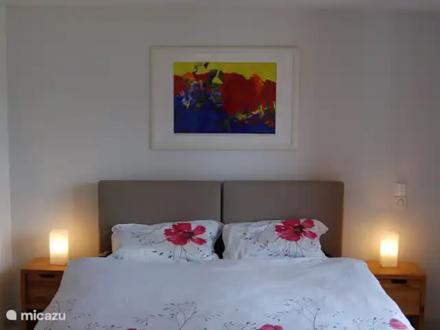 l'Ecrin du Lac sur le lac de Serre-Ponçon | France, Hautes-Alpes, Chorges - appartement chambre 1 avec salle de bain privée