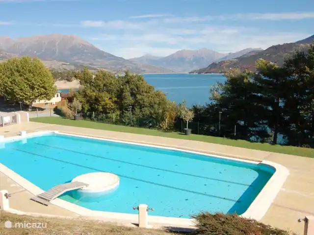 l'Ecrin du Lac sur le lac de Serre-Ponçon | France, Hautes-Alpes, Chorges - appartement piscine dans le parc, gratuit pour les clients