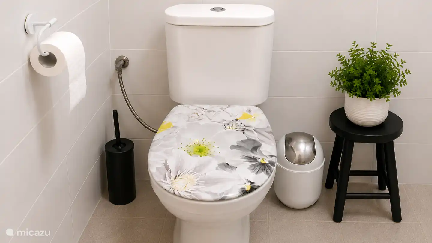 Toilet op de Badkamer