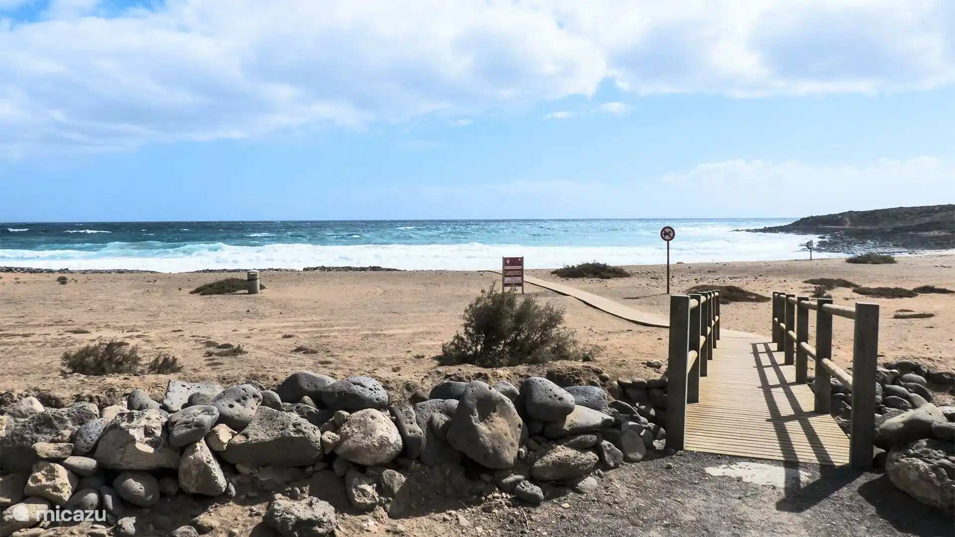 Naturstrand Playa Las Caletillas in 1,2km Entfernung
