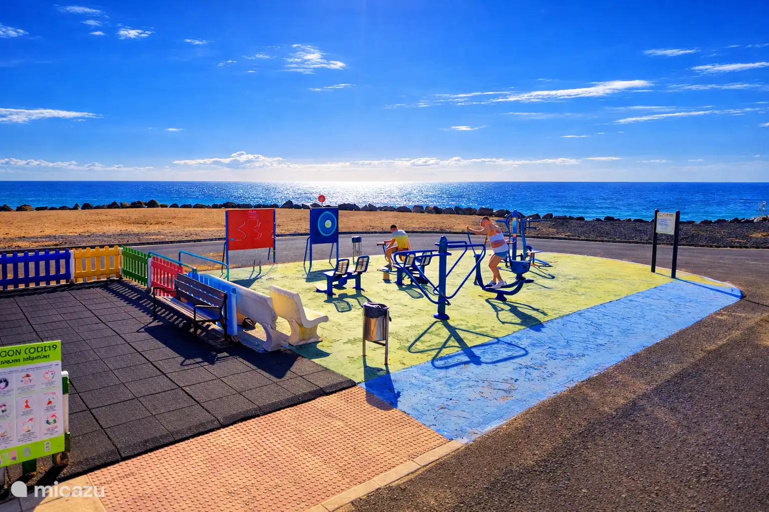 Parque de calistenia Costa de Antigua