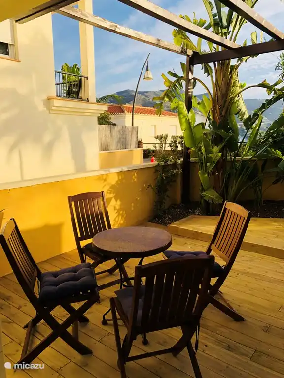 Terrasse im Erdgeschoss