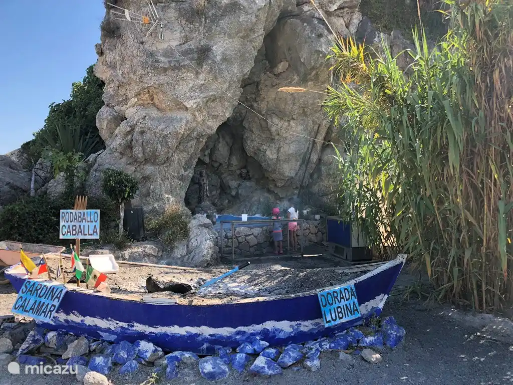 Espetos de Sardinas Playa Tesorillo-Pozuelo