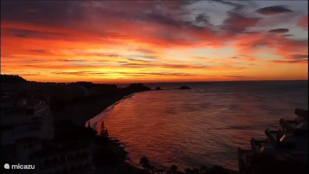 Almuñécar Sonnenuntergang