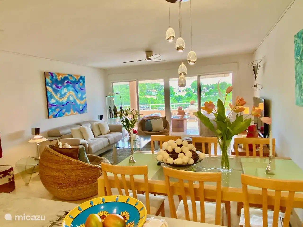 Appartement Altea Woonkamer met Luxueus Meubilair