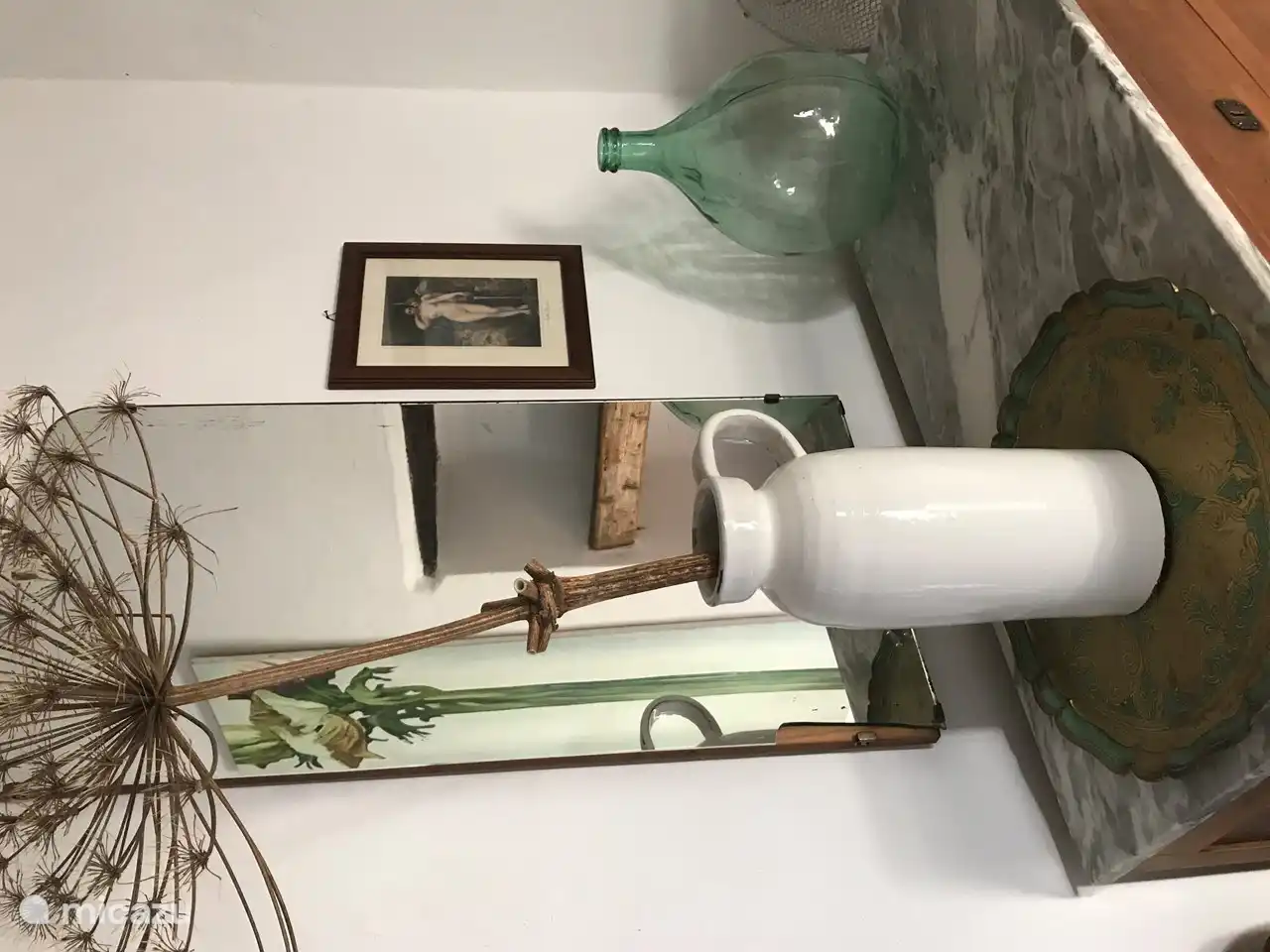 Cada habitación está decorada con un toque vintage local.