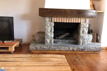 Vakantiehuis Spanje, Pyreneeën, Lles de Cerdanya vakantiehuis Can Arnau open haard