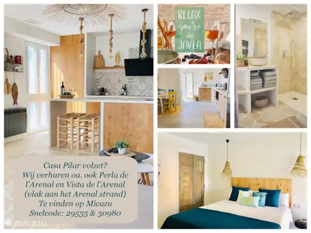 Casa Pilar (bain à remous, poêle à granulés...) | Espagne, Costa Blanca, Jávea - villa Casa Pilar est complet ? Bienvenue également dans l'un de nos hébergements de plage :-)
