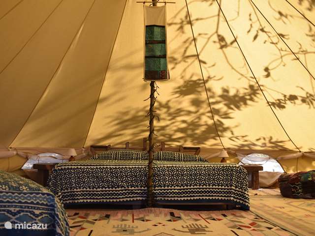 Holiday home in Italy, Tuscany, Santa Fiora – glamping / safari tent / yurt Glamping tent 4