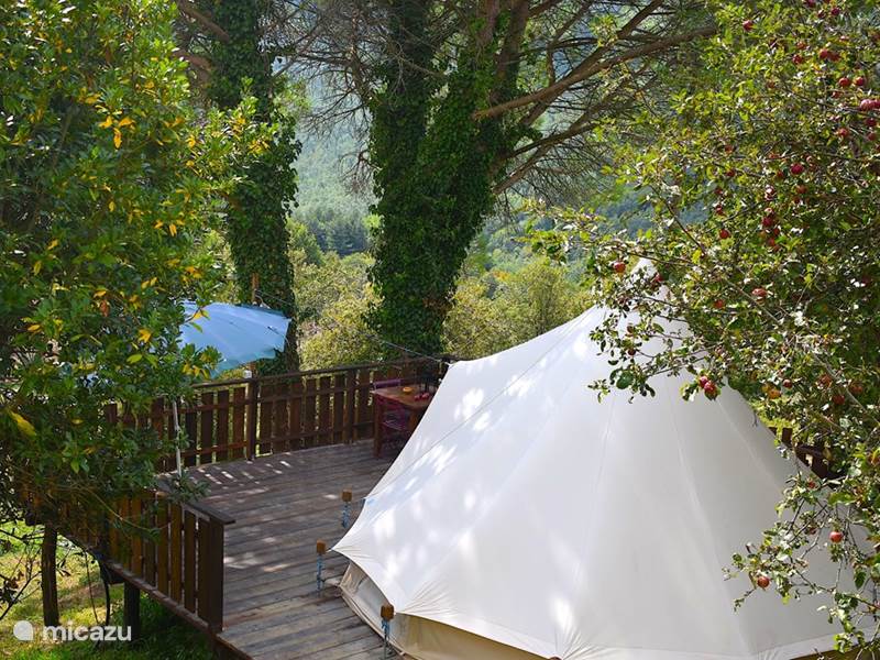 Casa vacacional Italia, Toscana, Santa Fiora Camping con glamour/Yurta/Tienda safari Podere di Maggio - Tienda glamping 4