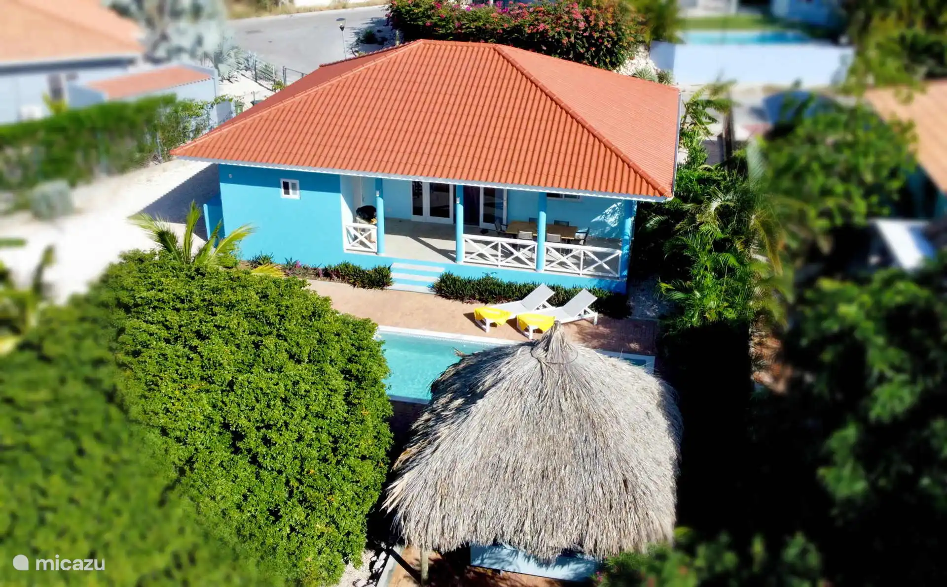 Mooi zicht op de Porch