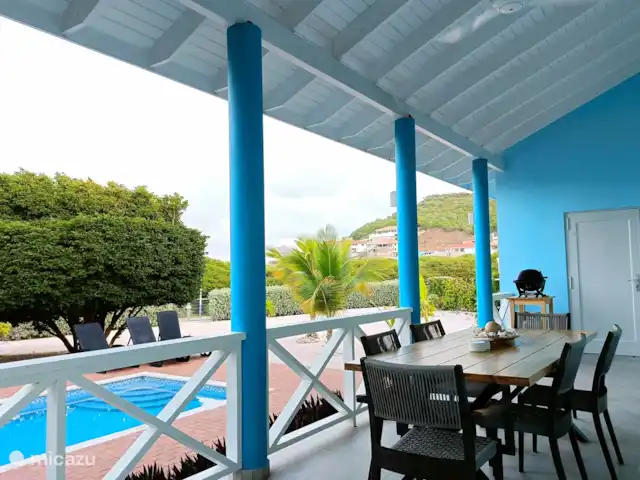 Bistro Nunka | Curaçao, Banda Abou (ouest), Fontein - villa Porche spacieux avec barbecue.