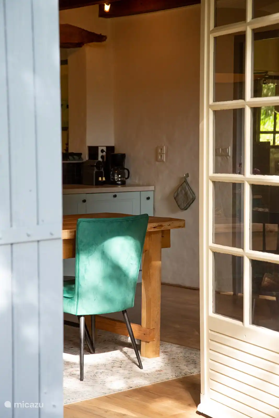 Blick auf die Küche