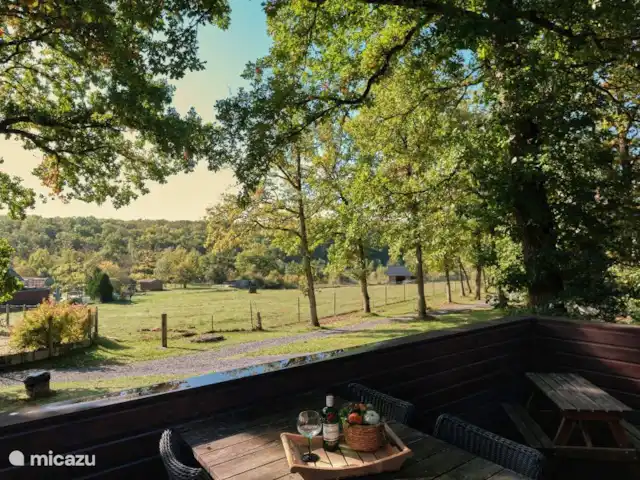 Enjoyerke | Belgique, Ardennes, Heure - chalet terrasse