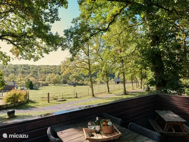 Enjoyerke | Belgique, Ardennes, Heure - chalet terrasse