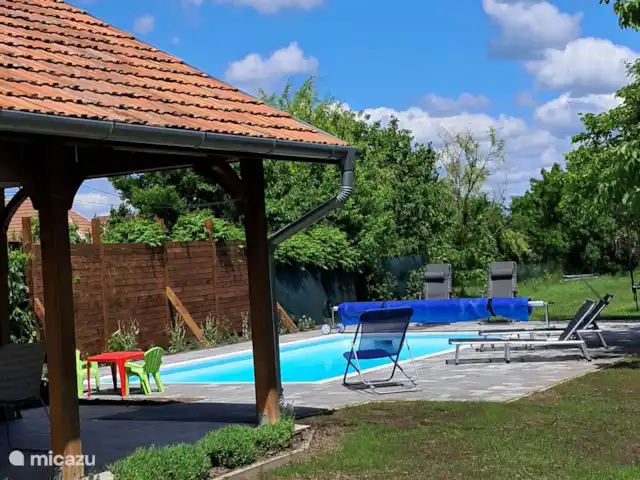 vakantiehuis huren in Hongarije, Tiszameer, Poroszlo – Mélody Haz privé zwembad