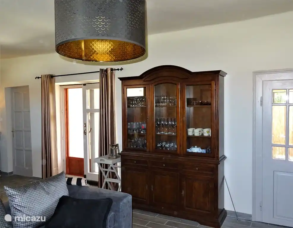 Living room. Sliding door with access to covered terrace