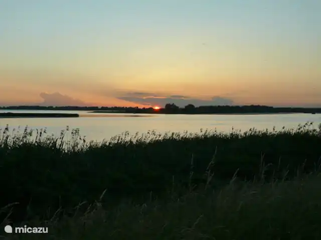 vakantiehuis huren in Hongarije, Tiszameer, Poroszlo – Mélody Haz Zonsondergang op het Tiszameer
