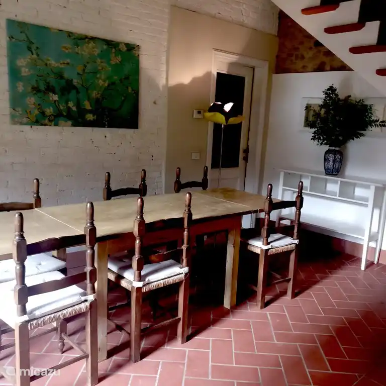 The dining room / living room