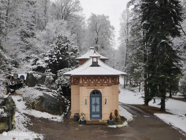 Jagdschloss Bielatal Sophia huren in Duitsland, Saksen, Rosenthal-Bielatal - vakantiehuis Het vakantiehuisje in de winter!