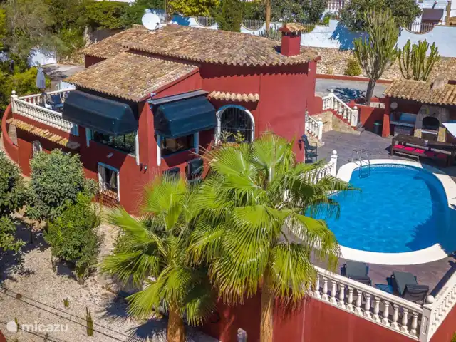 La Casa Roja Benissa huren in Spanje, Costa Blanca, Benissa - villa La Casa Roja Benissa huren in Spanje, Costa Blanca, Benissa - villa