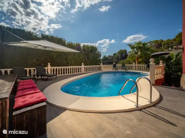 La Casa Roja Benissa huren in Spanje, Costa Blanca, Benissa - villa Heerlijk zwembad