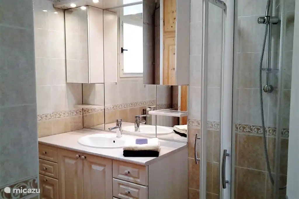 Cuarto de baño con ducha