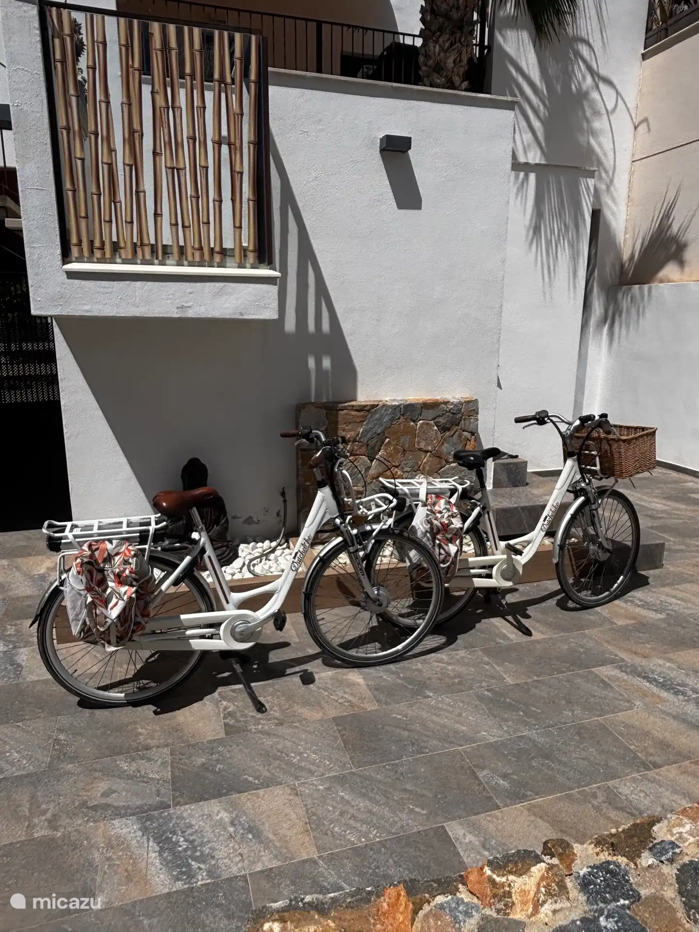 Optional to rent: 2 Dutch E-bike city bikes
