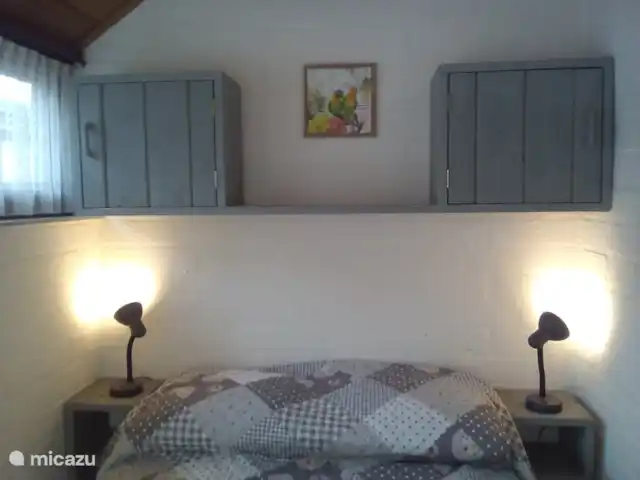 Location de Vacances Pays-Bas, Hollande du Nord, Schoorldam, bungalow - Rekere 111 à Schoorldam 1ère chambre avec un lit double (140x200)